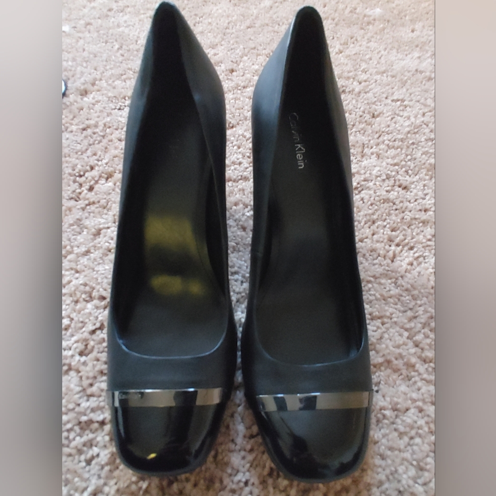 Calvin Klein Black Heels 9.5